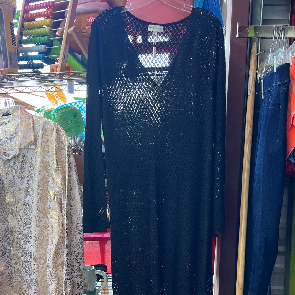 Elegant Black Sequin Dress
